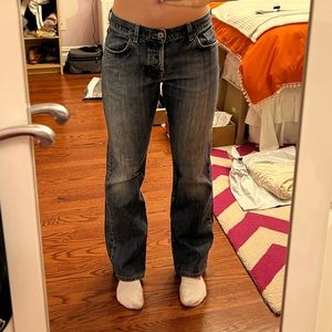 LIKE NEW✨ lucky brand, low rise, boot cut jeans